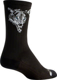 Wolf SGX6 Socks, 9-13, Black