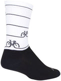 SockGuy Crew Cyclepath Socks - 6", Large/X-Large