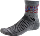 PURSUIT SEVEN CREW SOCKS MEDIUM HEATHER