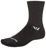 ASPIRE FIVE MID-CREW SOCKS MEDIUM BLACK
