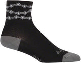 Chain Socks, 9-13, Black