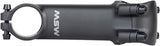 MSW 25 Stem - 110mm, 31.8 Clamp, +/-25, 1-1/8", Aluminum, Black