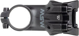 MSW 17 Stem - 60mm, 31.8 Clamp, +/-17, 1 1/8", Aluminum, Black