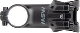 MSW 17 Stem - 70mm, 31.8 Clamp, +/-17, 1 1/8", Aluminum, Black