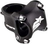 Spank Spike Race 2 Stem - 35mm, 31.8 Clamp, +/-0, 1 1/8", Aluminum, Black