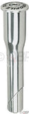 Threadless Stem Converter 1" to 1-1/8", Silver