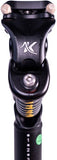 Cirrus Kinekt Suspension Seatpost - Aluminum, 27.2, 420mm, XR- 180-320lb Rider, Black