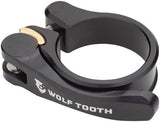 Quick Release Seatpost Clamp, 34.9mm - Black