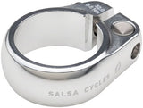 Salsa Lip-Lock Seatpost Clamp - 32.0mm, Bolt-On, Silver