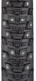 45NRTH Kahva Tire - 27.5 x 2.1, Clincher, Wire, Black, 33 TPI, 240 Carbide Steel Studs