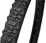 45NRTH Kahva Tire - 27.5 x 2.1, Clincher, Wire, Black, 33 TPI, 240 Carbide Steel Studs