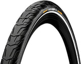 Continental Ride City Tire - 700 x 35, Clincher, Wire, Black/Reflex, ExtraPuncture Belt, E25