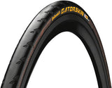 Continental Gatorskin Tire - 700 x 23, Clincher, Wire, Black, PolyX Breaker