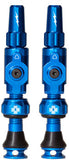 Muc-Off Big Bore Lite Tubeless Valve Stems - Small, 30mm, Blue