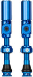 Muc-Off Big Bore Hyrid Tubeless Valve Stems - Small, 30mm, Blue