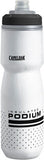 Podium Chill Insulated Bottle, White/Black, 24oz