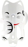 Lucky Cat Cage Bottle Cage, White