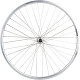 Quality Wheels Value HD Series Rear Wheel - 700, QR x 130mm, Rim Brake, HG 10, Silver, Clincher, 36H