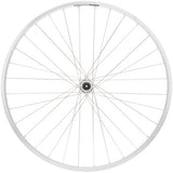 Quality Wheels Value Double Wall Series Rear Wheel - 700, QR x 130mm, Rim Brake, HG 10, Silver, Clincher, 32H