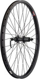 Quality Wheels Value HD Series Rear Wheel - 26", QR x 135mm, Center-Lock Disc / Rim Brake, HG 10, Black, 36H