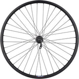 Quality Wheels Value HD Series Rear Wheel - 26", QR x 135mm, Center-Lock Disc / Rim Brake, HG 10, Black, 36H