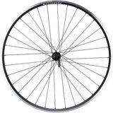 Quality Wheels 105/Velocity A23 Front Wheel - 700, QR x 100mm, Rim Brake, Black, Tubeless-Ready Clincher, 32H