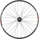 Quality Wheels Value Double Wall Series Disc Front Wheel - 26", QR x 100mm, 6-Bolt, Black, Clincher, 32H
