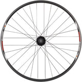 Quality Wheels Value Double Wall Series Disc Rear Wheel - 26", QR x 135mm, 6-Bolt, HG 10, Black, Clincher, 32H