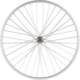 Quality Wheels Value Single Wall Series Rear Wheel - 27", QR x 130mm, Rim Brake, Freewheel, Silver, Clincher, 36H