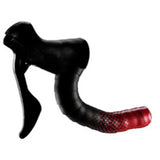 Leather Touch Handlebar Tape, Fusion Dot Blk/Red