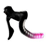 Leather Touch Handlebar Tape, Fusion Dot Blk/Pink