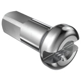 Brass Nipple, 14g/12mm, Silver, Box/100