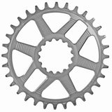 e*thirteen Helix R Chainring - 32t, 11/12-Speed, 52/55mm Flip Flop CL, 3.5mm Offset, e*thirteen DM, Silver
