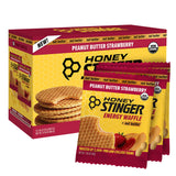 Energy Waffles + Nut Butter, PB Strawberry, 12/Count