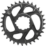 X-Sync Eagle 12sp Boost DM Chainring, 30t, Black  NLA