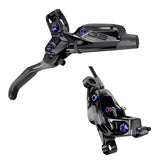 SRAM G2 Ultimate Disc Brake and Lever - Front, Post Mount, Carbon Lever, Titanium Hardware, Gloss Black with Rainbow Hardware, A2