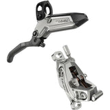 SRAM Level Ultimate Stealth Disc Brake and Lever - Rear, Post Mount, 4-Piston, Carbon Lever, Titanium Hardware, Black/Silver, C1