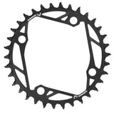 T-Type 12sp Chainring, Steel, 104BCD, E-MTB, 36t, Blac
