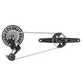 Eagle 90 T-Type Groupset, 165mm, A1 Black