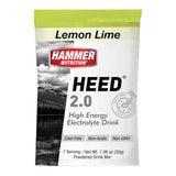 Hammer Nutrition HEED 2.0 High Energy Electrolyte Drink - Lemon Lime, 12 Single Serving Packets