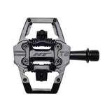 T2 Clipless Platform Pedals, CrMo - Stealth Black