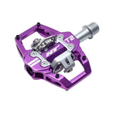 T2 Clipless Platform Pedals, CrMo - Purple