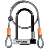 Kryptolok Mini-7 U-Lock w/ Flex Cable", 3.25"x7", 12.7