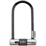 Kryptolok Combo Standard U-Lock, 4"x8", 12mm, Black/Si