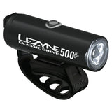 Lezyne Classic Drive 500+ Front Headlight, Satin Black