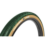 GravelKing SK Tire, 700x45, TLC, Green/Brown
