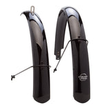 Full Circle Fender Set, Black, 26"