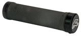 Lock-On Grips, Medium, Gray/Black  NLS