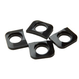 Chainring Tab Shims, Black, 4/Count NLS