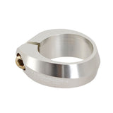 Bolt-On Seat Clamp, 31.8mm, 1-1/4", Silver